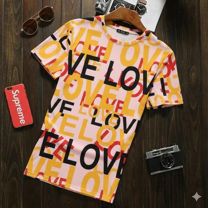 MF07738 Street  Messy Style T shirt