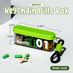 MH07421 - Keychain Pills Box ( 2pcs )