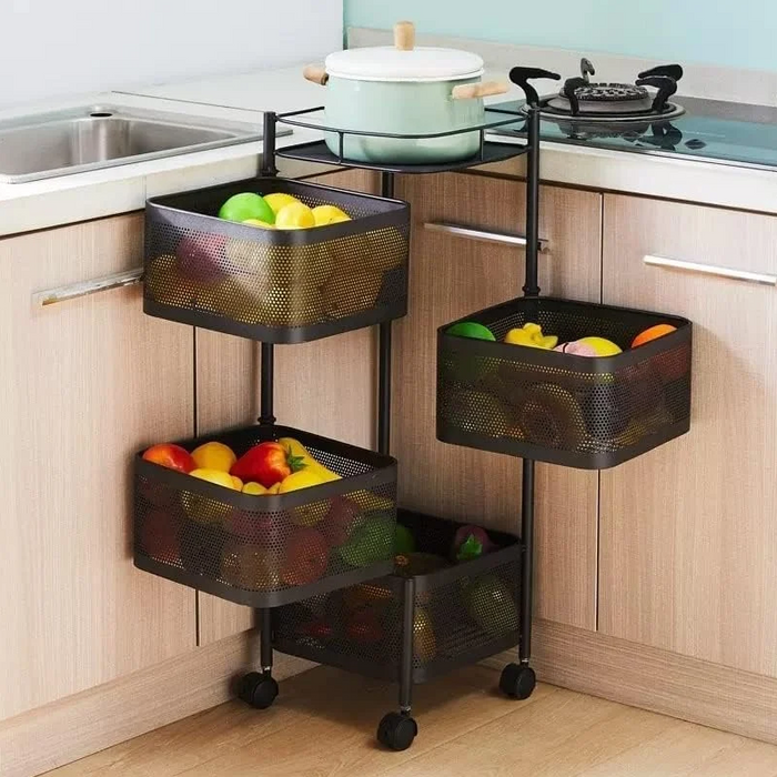 MH07535 360° Smart Storage Cart