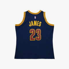 Mitchell & Ness NBA 2015 Cavaliers LeBron James Blue Alternate Jersey