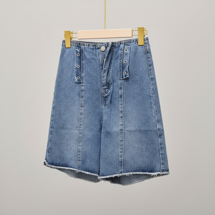 ML07870-Short Jean Pant ( Export Clothing )