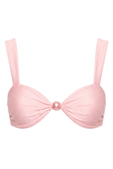 Bikini Top in Baby Pink