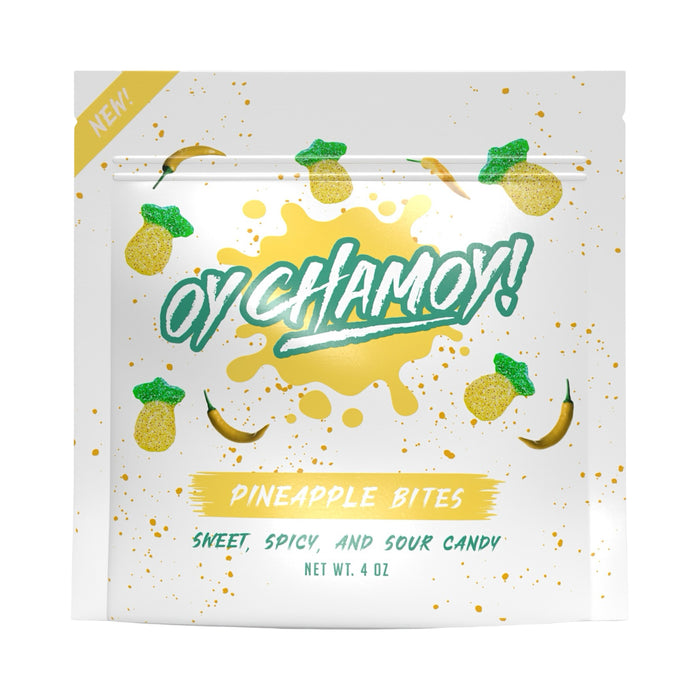 Oy Chamoy! Pineapple Bites 4 Oz.