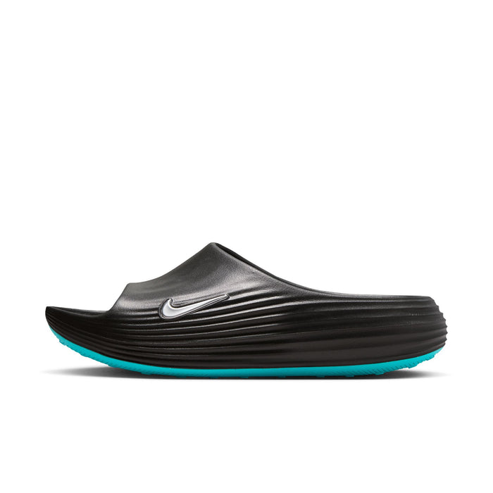 Nike ReactX Rejuven8 Slide(Black/Metallic Silver)