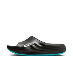 Nike ReactX Rejuven8 Slide(Black/Metallic Silver)