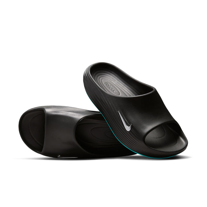Nike ReactX Rejuven8 Slide(Black/Metallic Silver)
