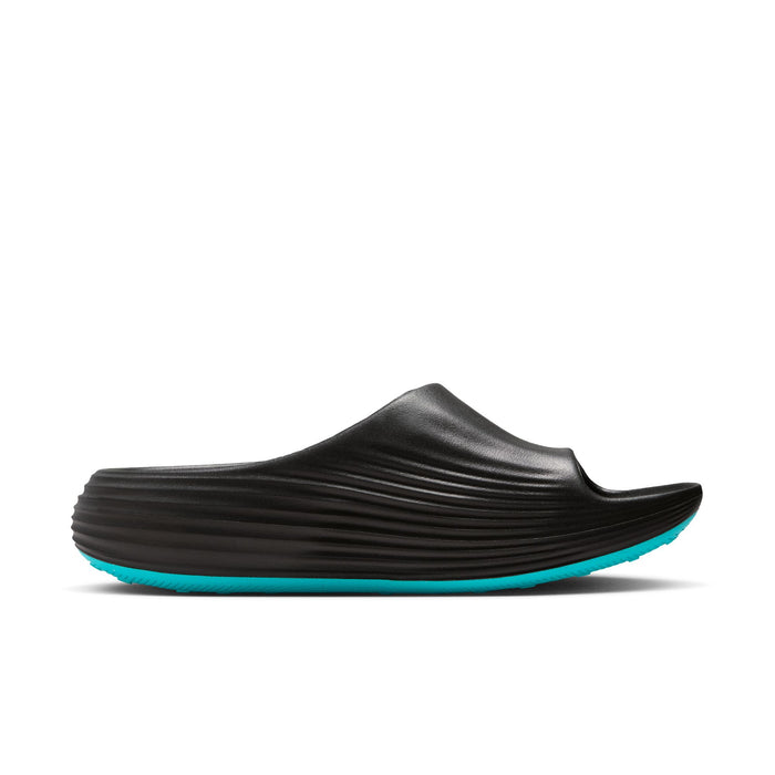 Nike ReactX Rejuven8 Slide(Black/Metallic Silver)