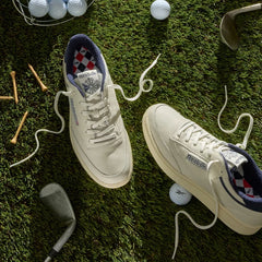 Reebok Club C Golf (Chalk/Chalk/Navy)