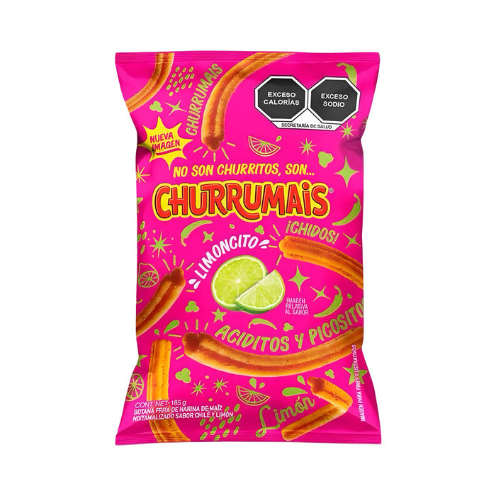 Sabritas Churrumias Limon Mexican Chips (185g)