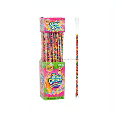 Safari Gira Gum Sticks in colorful plastic tubes, 60 count bulk American candy for sharing and enjoyment.