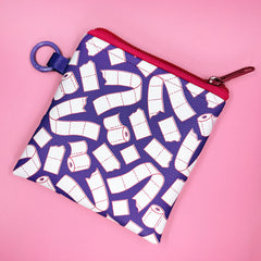 Toilet Paper Keychain Pouch