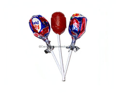 Tutsi-Pop Cherry Flavor Lollipop assortment, vibrant packaging, bulk Mexican candy treat, 24 count lollipops