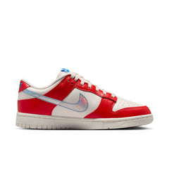WMNS Nike Dunk Low (Action Red/Multicolor/Sail)